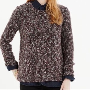 Beautiful Madewell Marbled Wool Sweater XS